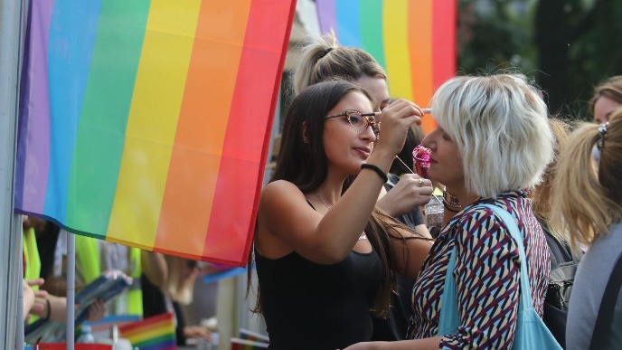 Prajd karavan u Vranju